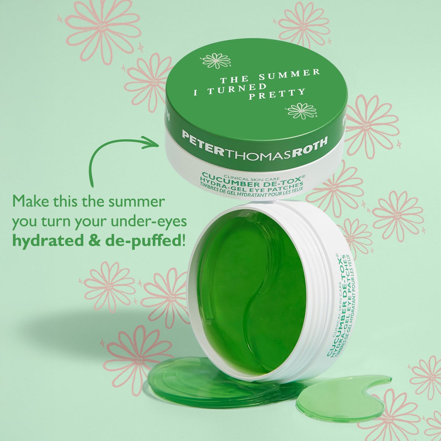The Summer I Turned Pretty Travel-Size Cucumber De-Tox Hydra-Gel Eye Patches