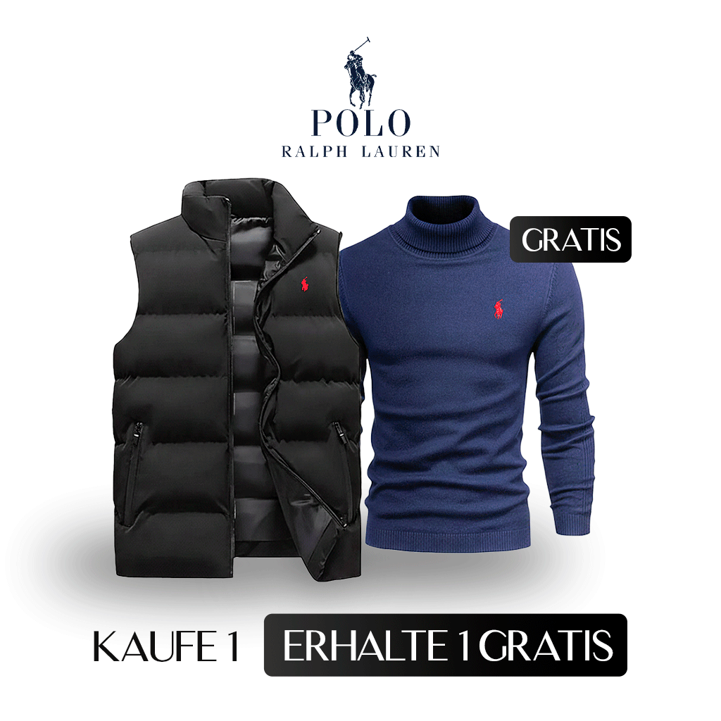 1 RL Weste kaufen, 1 RL Pullover gratis dazu – Doppelt stylisch, ohne extra zu zahlen